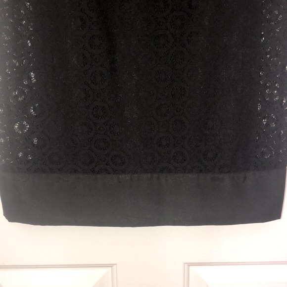 Laundry by Shelli Segal Black Lace Tunic Style Dress size 2 - Picture 4 of 12